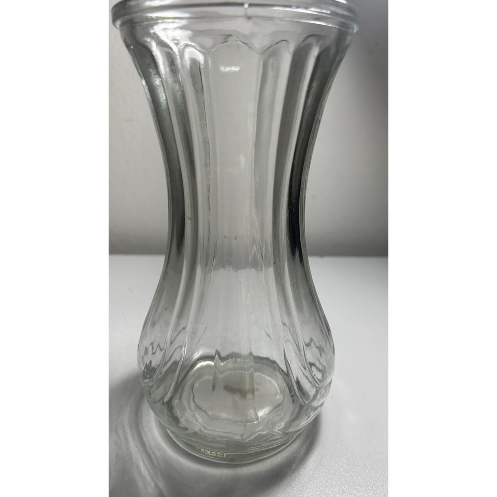Flower Base Clear Glass